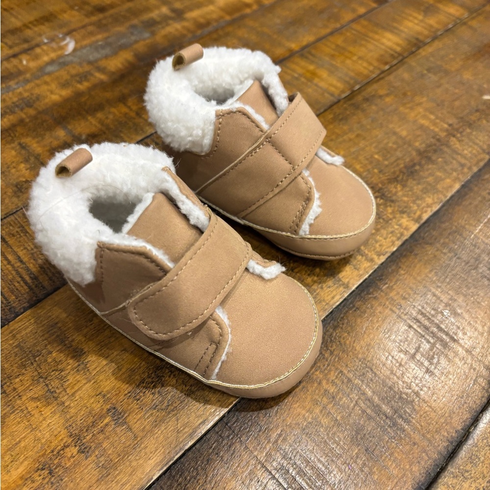 Carter's Tan Baby Booties
